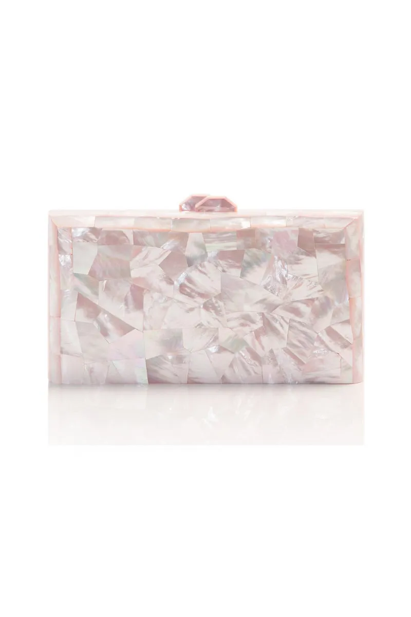 APHRODITE CLUTCH IN PINK MOTHER OF PEARL