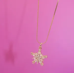 Baguette Star Necklace