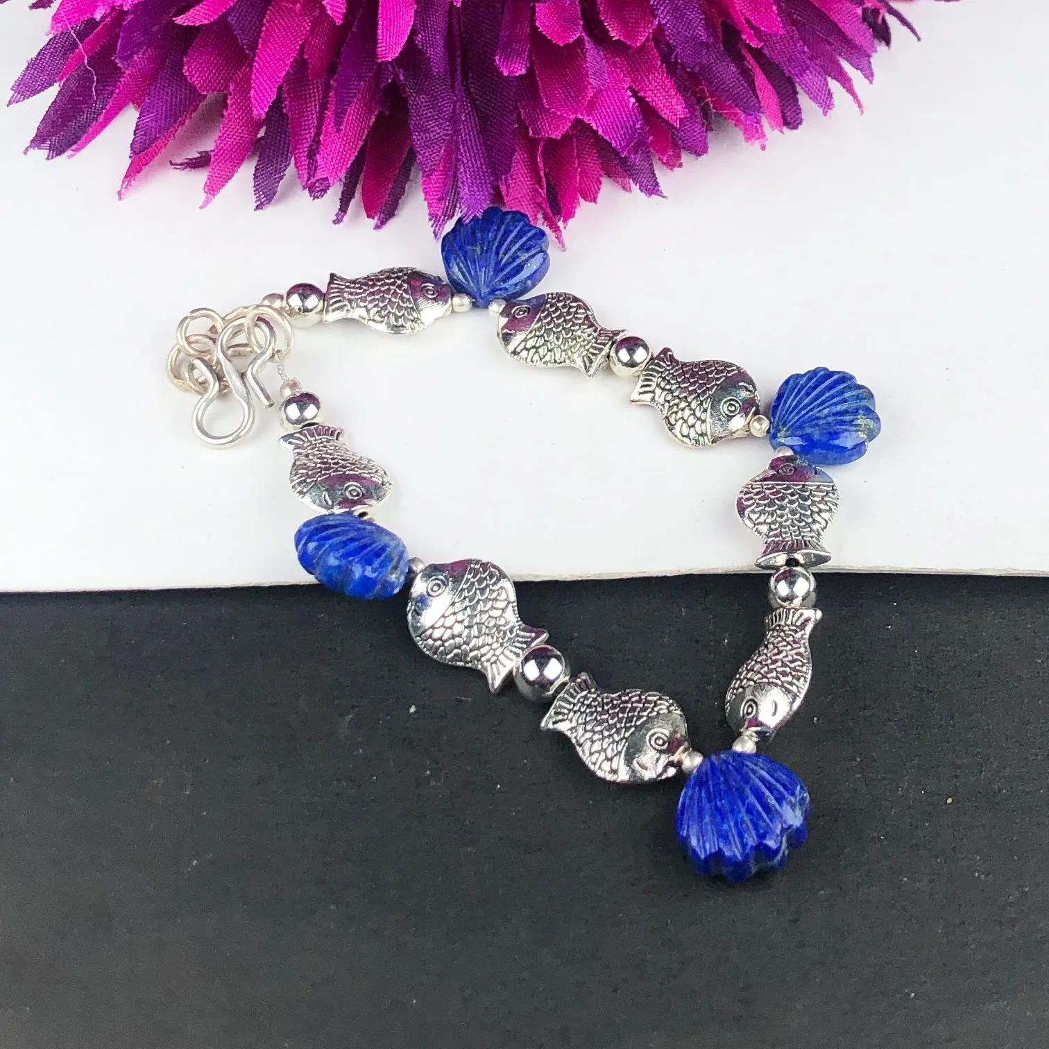 Blue Lapis Lazuli Bracelet Healing