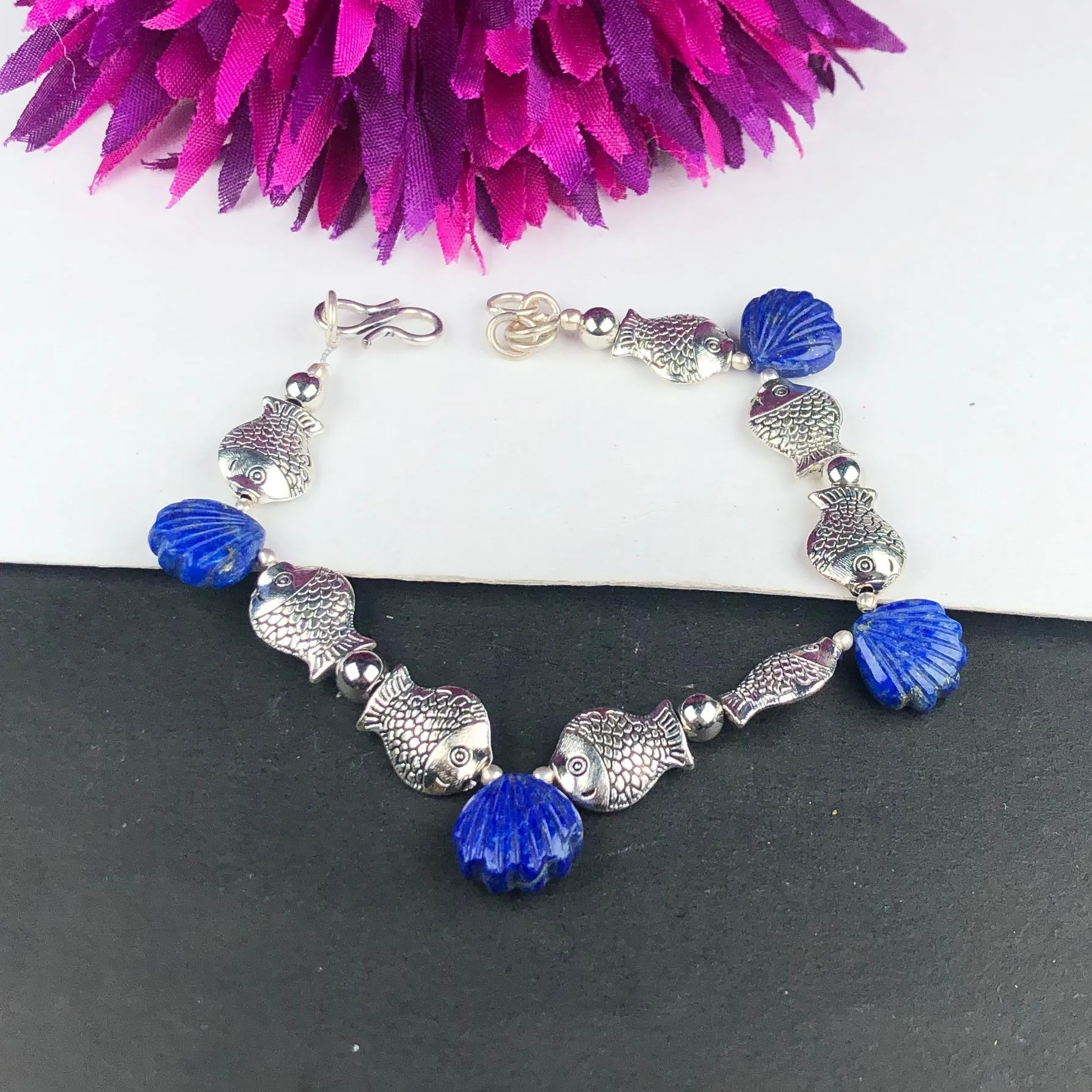Blue Lapis Lazuli Bracelet Healing