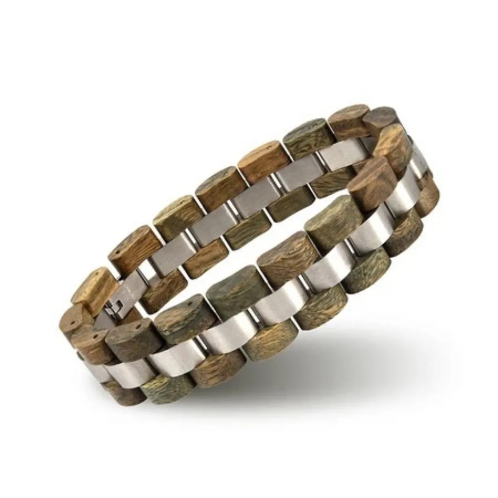 Dark Zebrawood Men's Bracelet