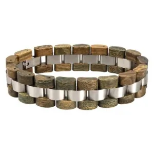 Dark Zebrawood Men's Bracelet