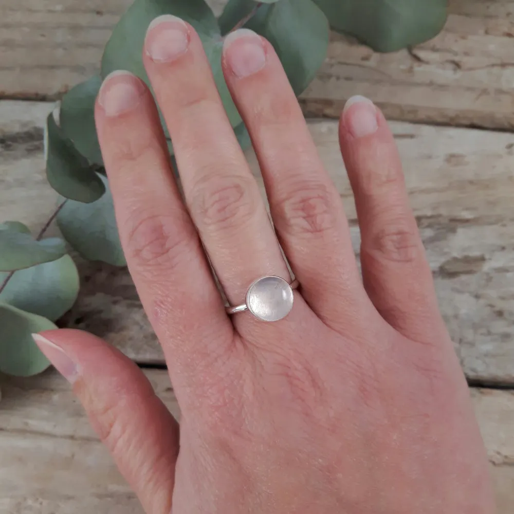 Grace Rose Quartz Ring