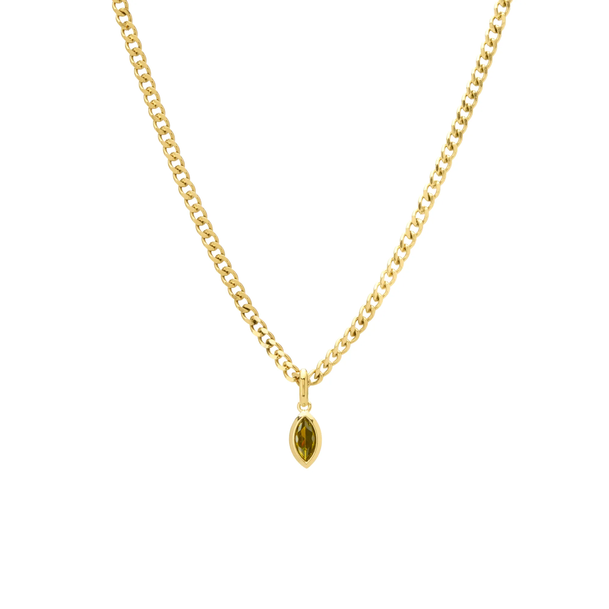 Kaia Necklace - Olivine