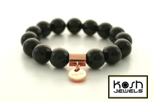 ONYX SIGNATURE BEADED BRACELET