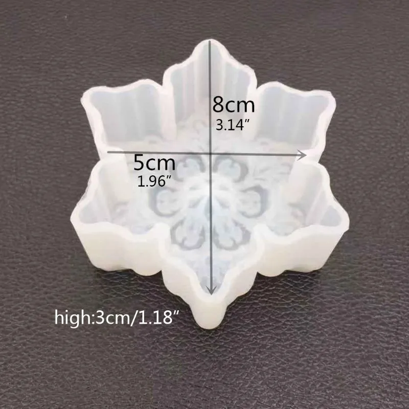 Snowflake Holiday Resin Mold, Unique