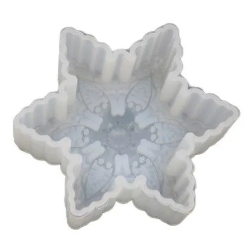 Snowflake Holiday Resin Mold, Unique