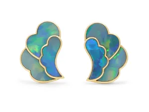 Tiffany & Co. Angela Cummings Opal Earrings in 18K Gold