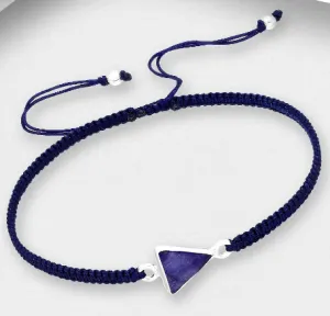 Triangle Gemstone Bracelet