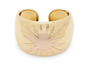 Verdura 'Sun Cuff' Bangle Bracelet in 18K Gold