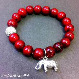 Women's Delta Sigma Theta Stretch Beaded Bracelet